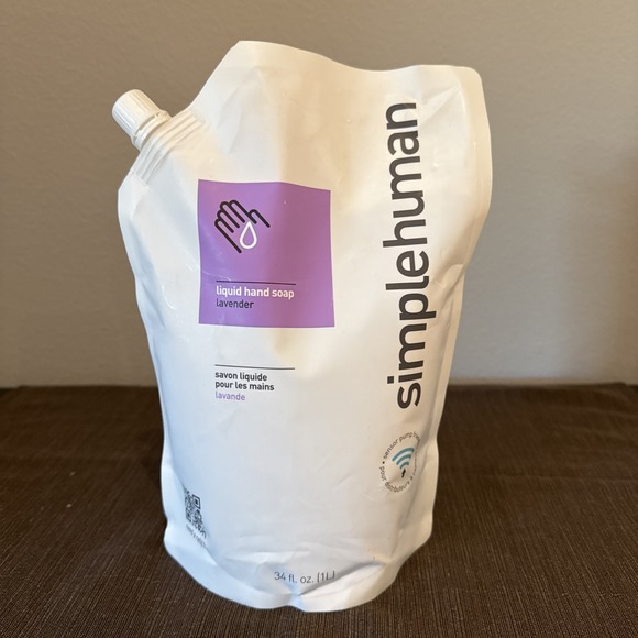 simplehuman Lavender Moisturizing Liquid Hand Soap Refill - 34 Oz - NEW - SEALED - Picture 1 of 5